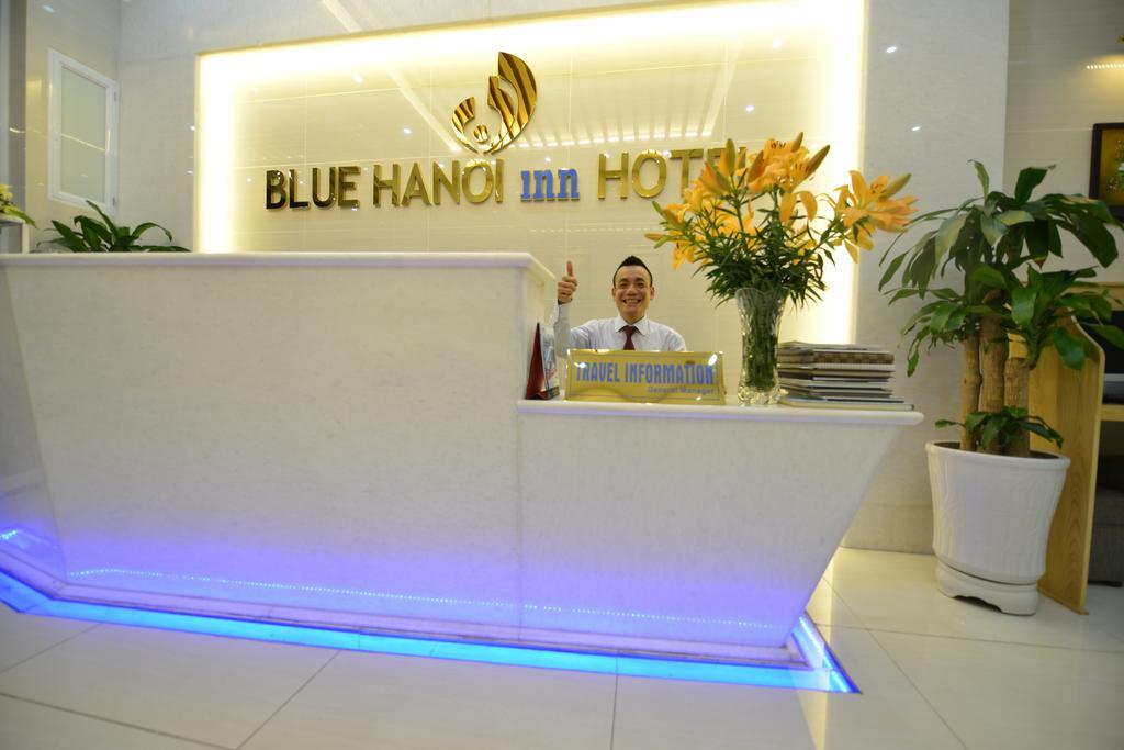 Blue Hanoi Inn Hotel Bagian luar foto